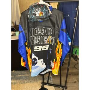 SZ M - Dead Presidents Hockey Jersey & 7 3/4 Fitted Hat - New w/tags